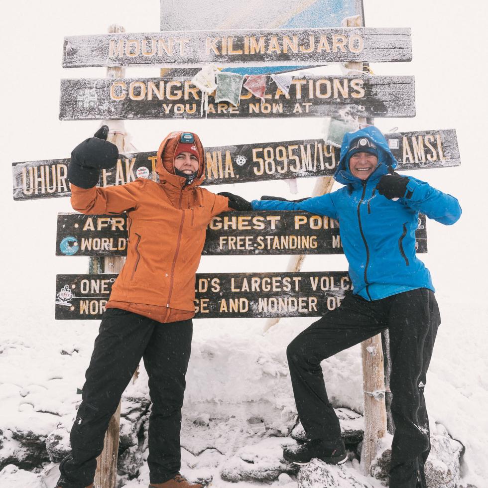 Ascension du Kilimandjaro  5895m